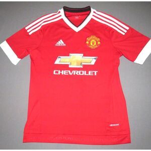 Adidas ClimaCool Manchester United Sewn Authentic Soccer‎ Jersey Youth XL